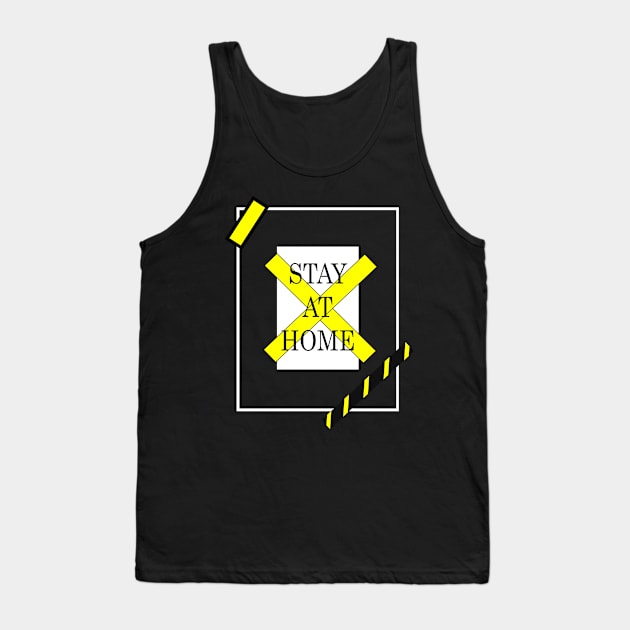 stay at home by mr future Tank Top by mr.future